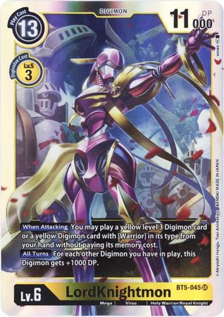 Digimon TCG Knightmon Online Participant Promo #042 NM