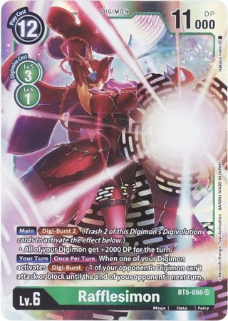 Rafflesimon BT5 056 Super Rare BT05 Singles Rafflesimon BT5 056 Super Rare BT05 Singles