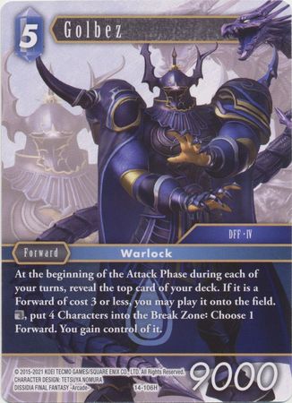 Golbez 14 106H Hero Opus XIV Collection Crystal Abyss Singles Golbez 14 106H Hero Opus XIV Collection Crystal Abyss Singles