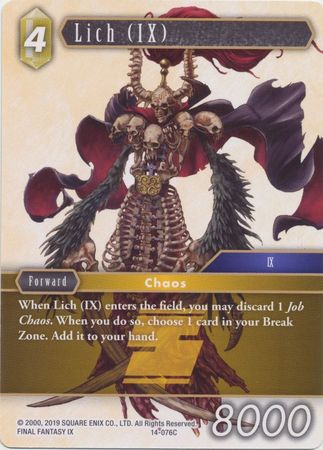 Lich IX 14 076C Common Lich IX 14 076C Common