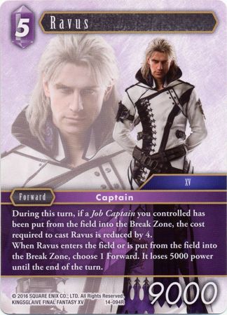 Ravus 14 094R Rare Opus XIV Collection Crystal Abyss Singles Ravus 14 094R Rare Opus XIV Collection Crystal Abyss Singles