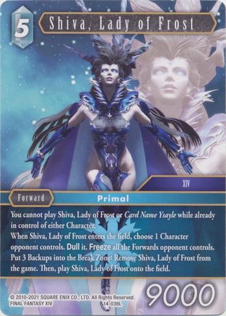 Shiva Lady of Frost 14 036L Legend Opus XIV Collection Crystal Abyss Singles Shiva Lady of Frost 14 036L Legend Opus XIV Collection Crystal Abyss Singles