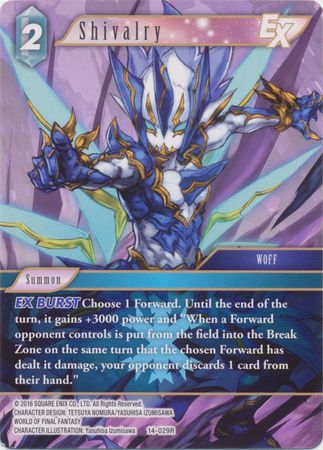 Shivalry EX 14 029R Rare Shivalry EX 14 029R Rare