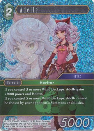 Adelle 14 039R Rare Foil Opus XIV Collection Crystal Abyss Foil Singles Adelle 14 039R Rare Foil Opus XIV Collection Crystal Abyss Foil Singles