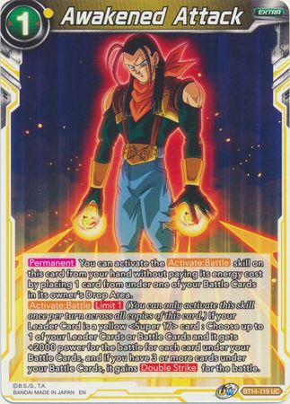 Awakened Attack BT14 119 Uncommon UW Series 5 Cross Spirits Singles Awakened Attack BT14 119 Uncommon UW Series 5 Cross Spirits Singles