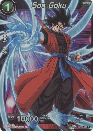 Son Goku BT14 126 Common Foil UW Series 5 Cross Spirits Foil Singles Son Goku BT14 126 Common Foil UW Series 5 Cross Spirits Foil Singles