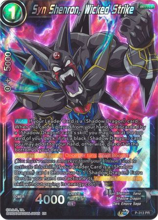 Syn Shenron Wicked Strike P 313 Foil Promo Syn Shenron Wicked Strike P 313 Foil Promo