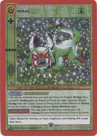 Hodag - Cryptid Nation 1st Edition - Metazoo TCG | TrollAndToad