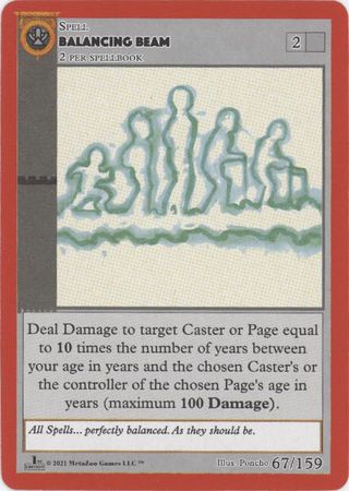 Balancing Beam 67 159 Silver 1st Edition Cryptid Nation 1st Edition Singles Balancing Beam 67 159 Silver 1st Edition Cryptid Nation 1st Edition Singles