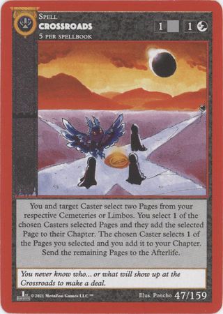 Crossroads 47 159 Silver 1st Edition Crossroads 47 159 Silver 1st Edition