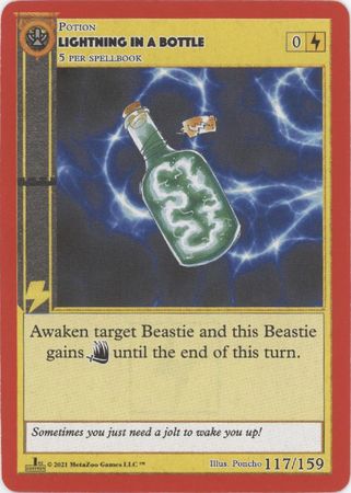 Lightning in a Bottle 117 159 Silver 1st Edition Cryptid Nation 1st Edition Singles Lightning in a Bottle 117 159 Silver 1st Edition Cryptid Nation 1st Edition Singles