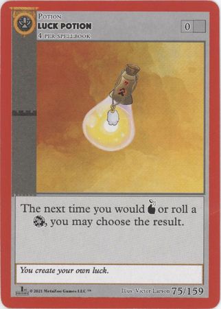 Luck Potion 75 159 Silver 1st Edition Cryptid Nation 1st Edition Singles Luck Potion 75 159 Silver 1st Edition Cryptid Nation 1st Edition Singles