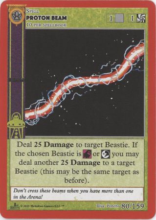 Proton Beam 80 159 Silver 1st Edition Cryptid Nation 1st Edition Singles Proton Beam 80 159 Silver 1st Edition Cryptid Nation 1st Edition Singles