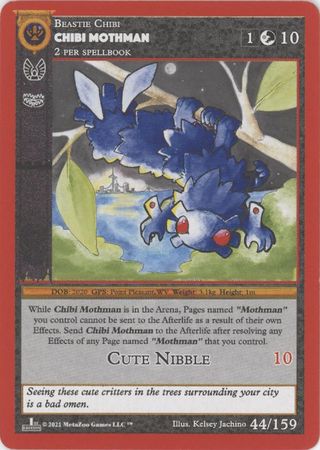 Chibi Mothman 44 159 Bronze 1st Edition Chibi Mothman 44 159 Bronze 1st Edition
