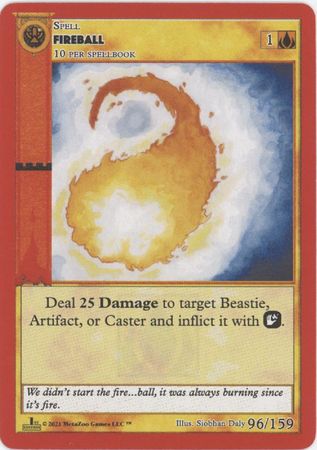 Fireball 96 159 Bronze 1st Edition Cryptid Nation 1st Edition Singles Fireball 96 159 Bronze 1st Edition Cryptid Nation 1st Edition Singles