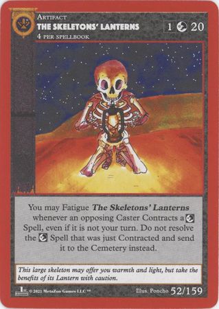 The Skeletons Lanterns 52 159 Bronze 1st Edition The Skeletons Lanterns 52 159 Bronze 1st Edition