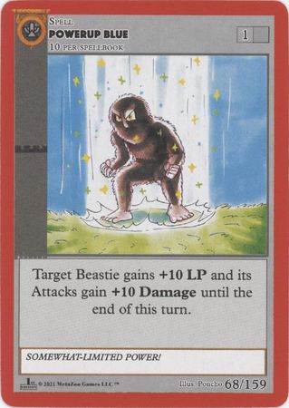 Powerup Blue 68 159 Bronze 1st Edition Cryptid Nation 1st Edition Singles Powerup Blue 68 159 Bronze 1st Edition Cryptid Nation 1st Edition Singles