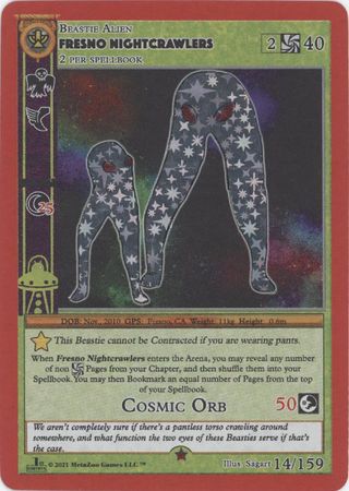 Fresno Nightcrawlers 14 159 Reverse Holo Gold 1st Edition Cryptid Nation 1st Edition Reverse Holo Singles Fresno Nightcrawlers 14 159 Reverse Holo Gold 1st Edition Cryptid Nation 1st Edition Reverse Holo Singles