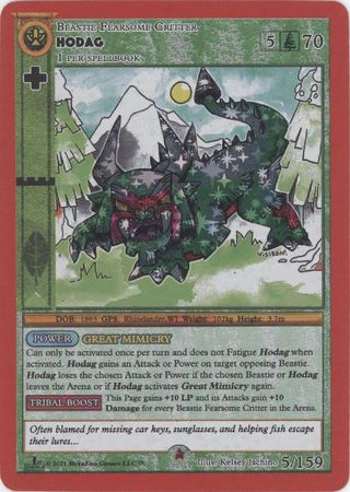 Hodag 5 159 Reverse Holo Gold 1st Edition Cryptid Nation 1st Edition Reverse Holo Singles Hodag 5 159 Reverse Holo Gold 1st Edition Cryptid Nation 1st Edition Reverse Holo Singles