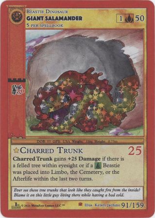 Giant Salamander 91 159 Reverse Holo Bronze 1st Edition Giant Salamander 91 159 Reverse Holo Bronze 1st Edition