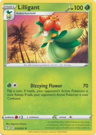 Lilligant 010 203 Rare Sword Shield Evolving Skies Singles Lilligant 010 203 Rare Sword Shield Evolving Skies Singles