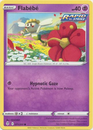 Flabebe 071 203 Common Sword Shield Evolving Skies Singles Flabebe 071 203 Common Sword Shield Evolving Skies Singles