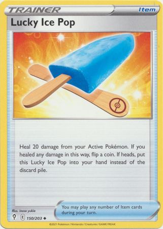 Lucky Ice Pop 150 203 Uncommon Sword Shield Evolving Skies Singles Lucky Ice Pop 150 203 Uncommon Sword Shield Evolving Skies Singles