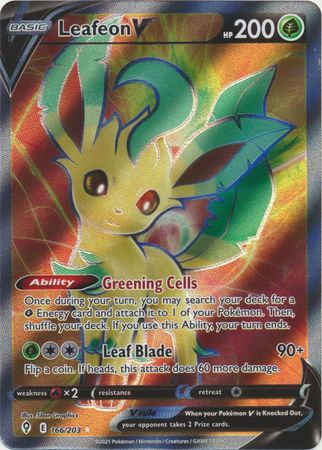 Pokemon Trading Card Game Sword Shield Evolving Skies Single Card Ultra  Rare Leafeon V Japanese 071 PSA - Mint 9 70198416 - ToyWiz