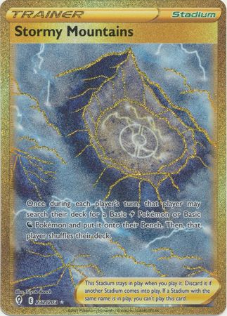 Stormy Mountains 232 203 Secret Rare Sword Shield Evolving Skies Singles Stormy Mountains 232 203 Secret Rare Sword Shield Evolving Skies Singles