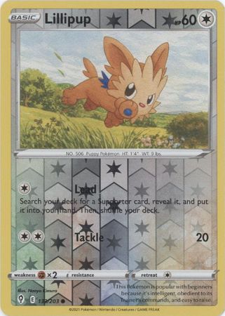 Lillipup 133 203 Common Reverse Holo Sword Shield Evolving Skies Reverse Holo Singles Lillipup 133 203 Common Reverse Holo Sword Shield Evolving Skies Reverse Holo Singles