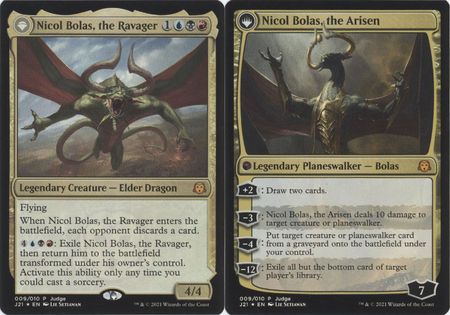 Nicol Bolas the Ravager Judge Foil 