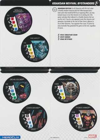 Krakoan Revival Bystanders Card Marvel Heroclix X Men Rise and Fall Legacy Card Marvel X Men Rise and Fall Singles Krakoan Revival Bystanders Card Marvel Heroclix X Men Rise and Fall Legacy Card Marvel X Men Rise and Fall Singles