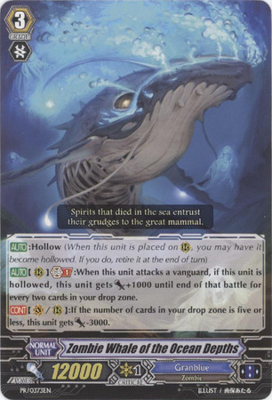 Zombie Whale of the Ocean Depths PR 0373EN Promo Zombie Whale of the Ocean Depths PR 0373EN Promo