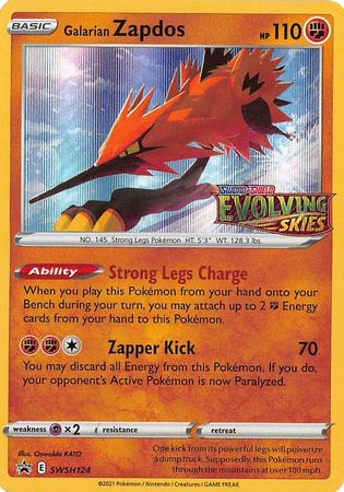 Zapdos de Galar-V / Galarian Zapdos-V (237/184), Busca de Cards