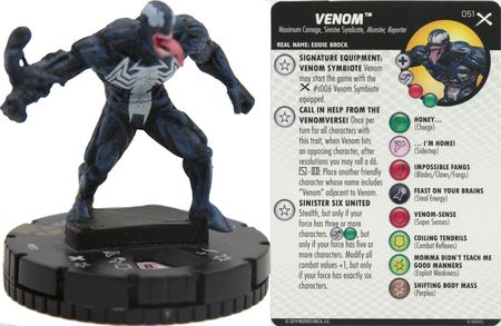 Venom 051 Earth X Marvel Heroclix Venom 051 Earth X Marvel Heroclix