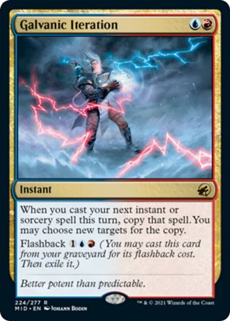 Galvanic Iteration 224 277 Innistrad Midnight Hunt Singles Galvanic Iteration 224 277 Innistrad Midnight Hunt Singles