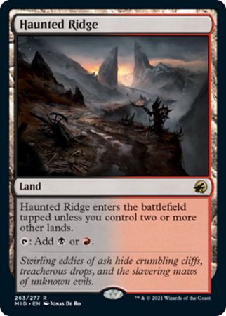Haunted Ridge 263 277 Innistrad Midnight Hunt Singles Haunted Ridge 263 277 Innistrad Midnight Hunt Singles