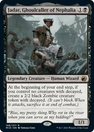 Jadar Ghoulcaller of Nephalia 108 277 Innistrad Midnight Hunt Singles Jadar Ghoulcaller of Nephalia 108 277 Innistrad Midnight Hunt Singles