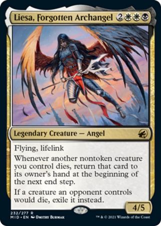 Liesa Forgotten Archangel 232 277 Innistrad Midnight Hunt Singles Liesa Forgotten Archangel 232 277 Innistrad Midnight Hunt Singles