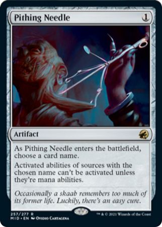 Pithing Needle 257 277 Pithing Needle 257 277