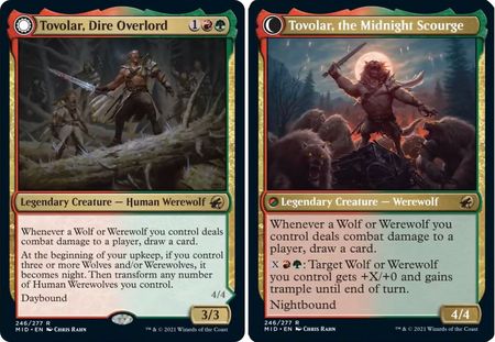 Tovolar Dire Overlord Tovolar the Midnight Scourge 246 277 Innistrad Midnight Hunt Singles Tovolar Dire Overlord Tovolar the Midnight Scourge 246 277 Innistrad Midnight Hunt Singles