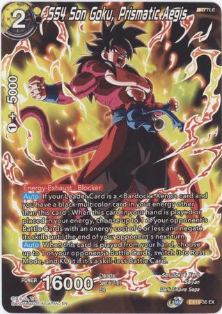 SS4 Son Goku Prismatic Aegis EX19 36 Expansion Rare 