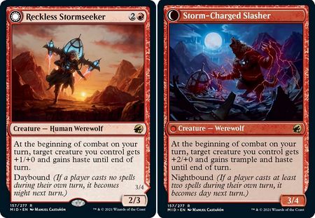 Reckless Stormseeker Storm Charged Slasher 157 277 Innistrad Midnight Hunt Singles Reckless Stormseeker Storm Charged Slasher 157 277 Innistrad Midnight Hunt Singles
