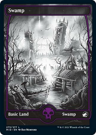 Swamp 273 277 Innistrad Midnight Hunt Singles Swamp 273 277 Innistrad Midnight Hunt Singles