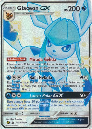 Glaceon GX (Spanish) - Pokemon | TrollAndToad