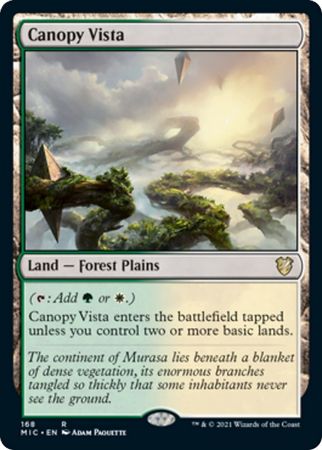 Canopy Vista 168 Innistrad Midnight Hunt Commander Singles Canopy Vista 168 Innistrad Midnight Hunt Commander Singles
