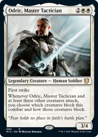 Odric Master Tactician 090 Innistrad Midnight Hunt Commander Singles Odric Master Tactician 090 Innistrad Midnight Hunt Commander Singles