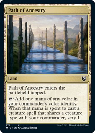 Path of Ancestry 178 Innistrad Midnight Hunt Commander Singles