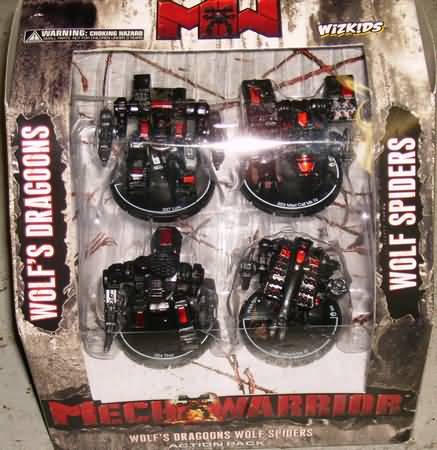 Wolf s Dragoons Wolf Spiders MechWarrior Mechwarrior Action Packs Wolf s Dragoons Wolf Spiders MechWarrior Mechwarrior Action Packs