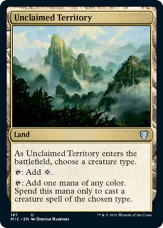 Unclaimed Territory 187 Innistrad Midnight Hunt Commander Singles Unclaimed Territory 187 Innistrad Midnight Hunt Commander Singles